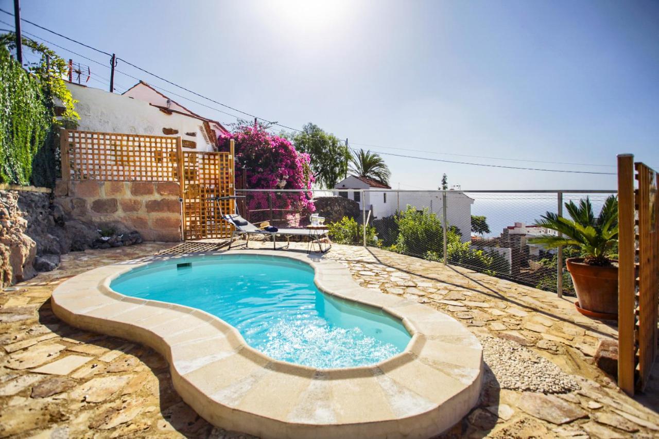 Romantic Hamlet Cottage With Private Pool La Fragua De Eliseo กันเดลาเรีย ภายนอก รูปภาพ