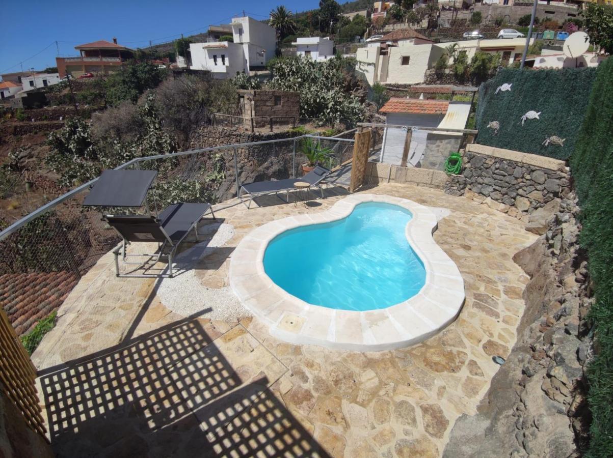 Romantic Hamlet Cottage With Private Pool La Fragua De Eliseo กันเดลาเรีย ภายนอก รูปภาพ